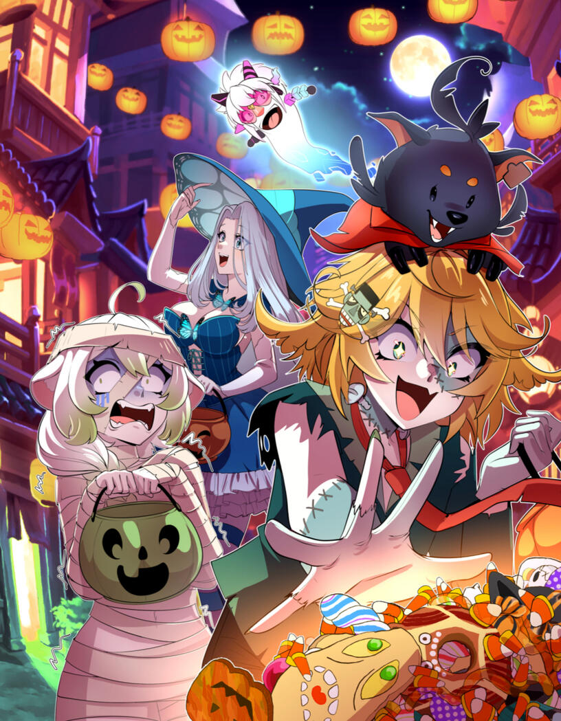 Halloween Vcard